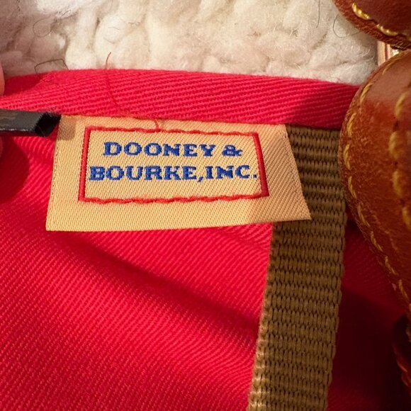 Dooney & Bourke Gretta Hobo Logo Print Canvas/Leather Shoulder Bag - Picture 12 of 15